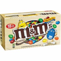 M&M's Chocolate Candies, Almond, Sharing Size, 2.83 oz. Bags (case of 18)