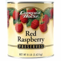 Carriage House Red Raspberry Preserves -- 6 per case.