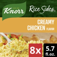 Knorr Creamy Chicken Long Grain Rice and Vermicelli Pasta Blend Rice Sides Perspective: Main