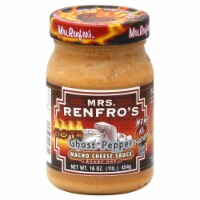 Mrs. Renfro's Hot Ghost Pepper Nacho Cheese Sauce, 16oz (Pack of 6)