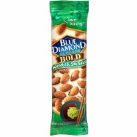Blue Diamond Wasabi and Soy Sauce Almonds, 1.5 Ounce -- 12 per case.