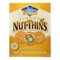 Blue Diamond Pepper Jack Cheese Almond Nut Thins