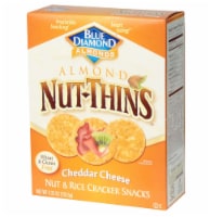 Blue Diamond Asiago Cheese Nut Cracker, 4.25 OZ (Pack of 12)