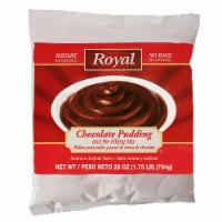 Royal Instant Chocolate Pudding Mix, 28 Ounce -- 12 per case.