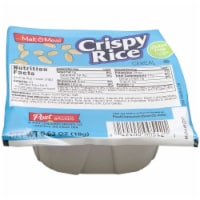 Malt-O-Meal Single Serve Crispy Rice Bowl Pack Cereal, 0.625 Ounce -- 96 per case.