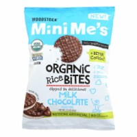 Woodstock Rice Bites - Organic - Mini Me's - Milk Chocolate - 2.1 oz - case of 8