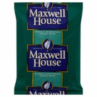 Maxwell House Decaffeinated Su High Yield Coffee - 1.25 oz. fractional pack, 128 packs  case