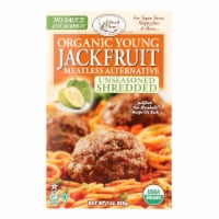 Edward & Sons Unseasoned Shredded Organic Young Jackfruit Meatless Alternative-Case of 6-7oz