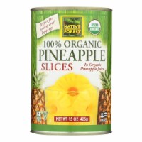 Native Forest Organic Slices - Pineapple - Case of 6 - 15 oz.