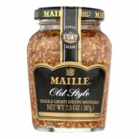 Maille Old Style Whole Grain Dijon Mustard - Case of 6 - 7.3 oz.