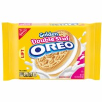 Oreo Golden Double Stuff Sandwich Cookies, 15.25 Ounce -- 12 per case.
