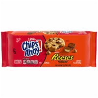 Nabisco Chips Ahoy Reeses Chewy Chocolate Chip Cookie, 9.5 Ounce -- 12 per case.