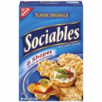 Flavor Originals Sociables Baked Savory Cracker, 7.5 Ounce -- 6 per case. Perspective: Main