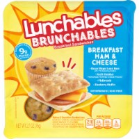 Lunchables Brunchables Ham & Cheese Breakfast Sandwiches Case Sale Perspective: Main