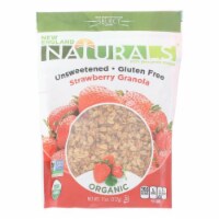 New England Naturals Organic Unsweetened Gluten-Free Strawberry Granola, 11oz (Pack of 6)