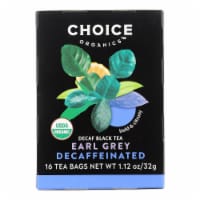 Choice Organics Decaffeinated Earl Grey Tea Case