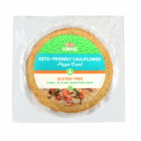 Rich's Home 10" Cauliflower Pizza Crust, Keto Friendly, Gluten Free, Pack of 6