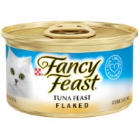Purina Fancy Feast® Flaked Tuna Wet Cat Food Case Perspective: Main