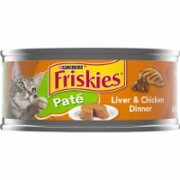 Purina® Friskies® Pate Liver & Chicken Dinner Wet Cat Food Perspective: Main
