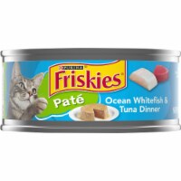 Friskies® Pate Ocean Whitefish & Tuna Wet Cat Food Perspective: Main