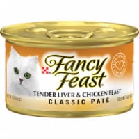 Fancy Feast Classic Pate Tender Liver & Chicken Feast Wet Cat Food