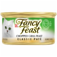 Fancy Feast® Classic Pate Chopped Grill Feast Gourmet Wet Cat Food Perspective: Main