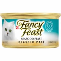 Purina Fancy Feast® Classic Pate Seafood Feast Wet Cat Food Case Sale Perspective: Main