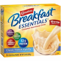 Nestle Carnation Breakfast Essentials Complete Nutritional Drink Vanilla 1.26 oz. 60 Ct