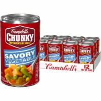 Campbell's Chunky Savory Vegetable Soup Case Sale Perspective: Main