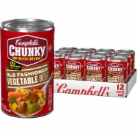 Campbell's Chunky Old Fashioned Vegetable Beef Soup Case Sale Perspective: Main