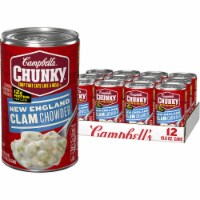 Campbell's Chunky New England Clam Chowder Case Sale Perspective: Main