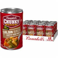 Campbell's Chunky Sirloin Burger with Country Vegetables Soup Case Sale Perspective: Main