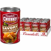 Campbell's Chunky Savory Pot Roast Soup Case Sale Perspective: Main