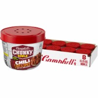Campbell's® Chunky™ Hot & Spicy Chili with Beans Microwavable Bowl Perspective: Main