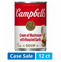 Campbell's® Condensed Cream of Mushroom Soup With Roasted Garlic Case Sale Perspective: Main