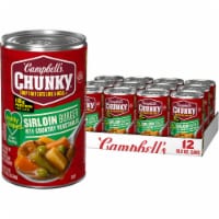 Campbell's Chunky Sirloin Burger with Country Vegetables Soup Case Sale Perspective: Main
