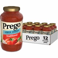 Prego Traditional Lower Sodium Pasta Sauce Case Sale Perspective: Main