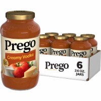 Prego® Creamy Vodka Pasta Sauce Case Perspective: Main