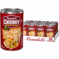 Campbell's® Chunky® Smoked Turkey with White & Wild Rice Soup Perspective: Main