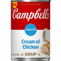 Campbell's® Condensed Unsalted Cream of Chicken Soup Case Sale Perspective: Main