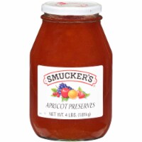 Smuckers Apricot Preserves, 4 Pound -- 6 per case.