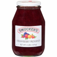 Smuckers Strawberry Preserves, 4 Pound -- 6 per case.