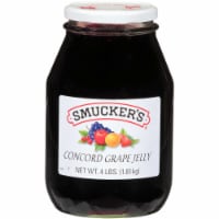 Smuckers Grape Jelly, 4 Pound -- 6 per case.
