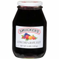 Smuckers Grape Jelly, 4 Pound -- 6 per case.