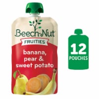 Beech-Nut Fruities Banana Pear & Sweet Potato Stage 2 Baby Food Perspective: Main