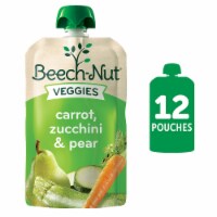 Beech-Nut Veggies Carrot Zucchini & Pear Stage 2 Baby Food Perspective: Main