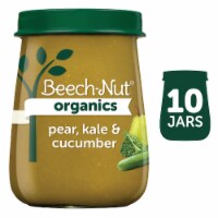 Beech-Nut Organics Pear Kale & Cucumber Stage 2 Baby Food Perspective: Main