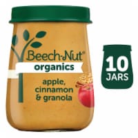 Beech-Nut Organics Apple Cinnamon & Granola Stage 2 Baby Food Perspective: Main