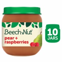 Beech-Nut Classics Pear & Raspberry Stage 2 Baby Food Perspective: Main