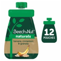 Beech-Nut Naturals Banana Cinnamon & Granola Stage 2 Baby Food Perspective: Main